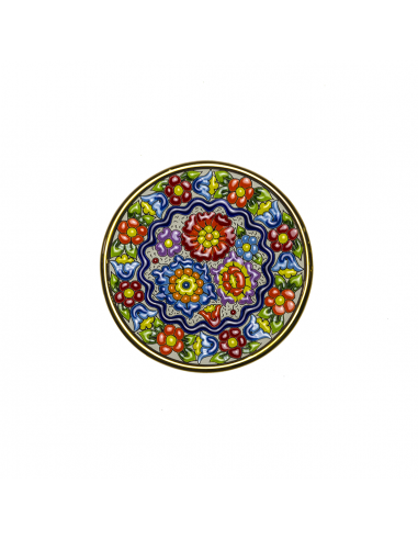 Spanish Ceramics. Plate 17 cms Andalusian artistic ceramics. 01170700