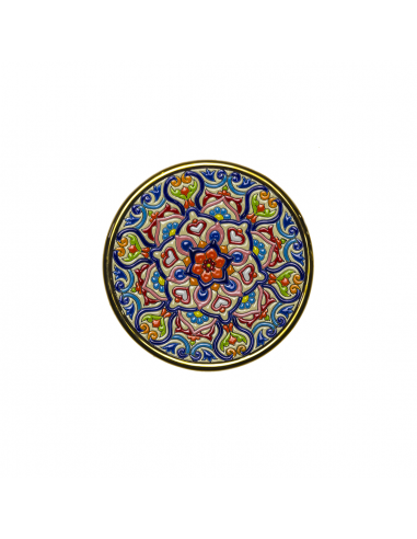 Spanish Ceramics. Plate 17 cms Andalusian artistic ceramics. 01170800