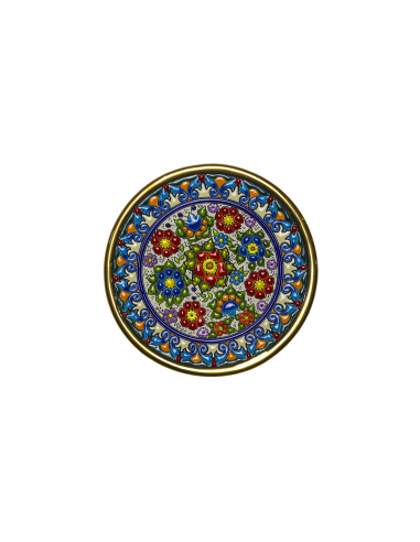 Spanish Ceramics. Plate 17 cms Andalusian artistic ceramics. 01170900