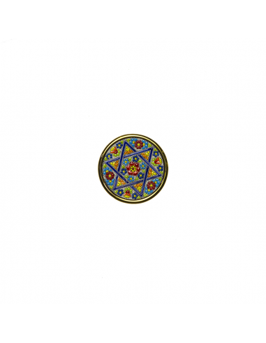 Plato cerámica española decorativa andaluza 9 cms. 01095100 Hebrea