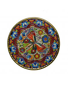 Spanish Ceramics. Plate 28 cms Andalusian artistic...