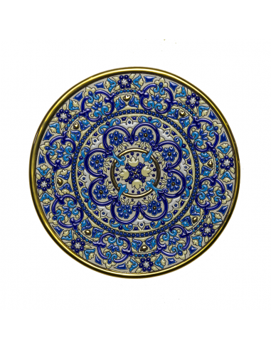 Plato cerámica española decorativa andaluza 28cms. 01282200