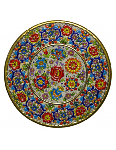 Plato cerámica española decorativa andaluza 35 cms. 01350100