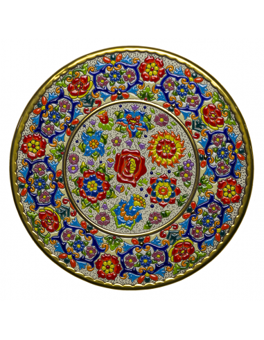 Plato cerámica española decorativa andaluza 35 cms. 01350100