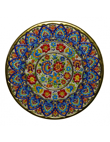 Plate 40 cms ceramics Andalusian decorative artistic ceramics. Home Decor Collection 01400100