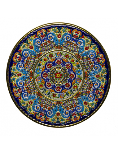 Plate 40 cms  ceramics Andalusian ceramics. Home Decor 01400200