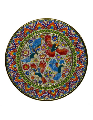 Plate 40 cms  ceramics Andalusian ceramics. Home Decor 01400300