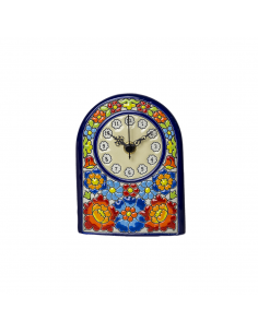 Reloj Sobremesa cerámica española decorativa andaluza 13...