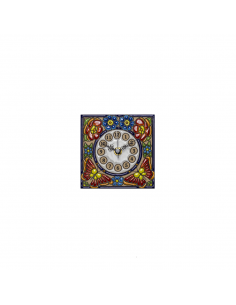 Reloj azulejo cerámica española decorativa andaluza 11...