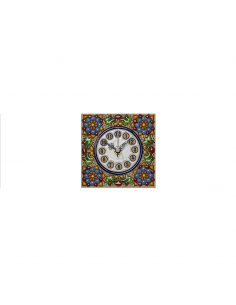 Reloj azulejo cerámica española decorativa andaluza 11...