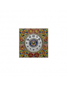 Reloj azulejo cerámica española decorativa andaluza 15...