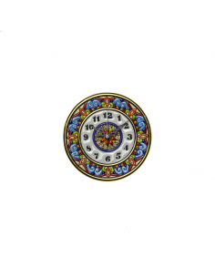 Plato Reloj cerámica decorativa andaluza 14 cms. 02140400