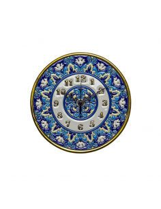 Plato Reloj cerámica decorativa andaluza 21cms. 02212100