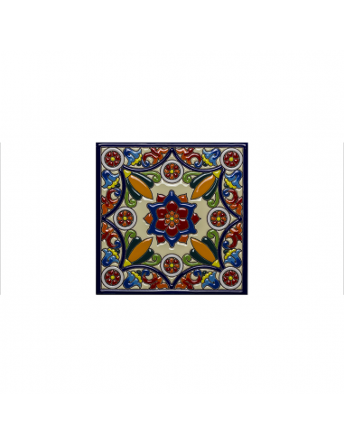 Azulejos andaluces cerámica española decorativa andaluza 15x15cms. 04151100