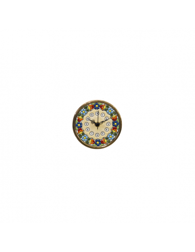 Plato Reloj cerámica española decorativa andaluza 11 cms. 02111200