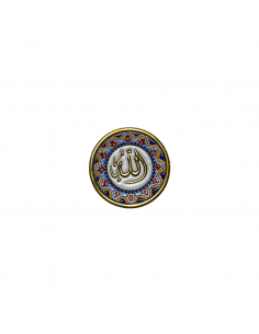 Plate 11 cms Andalusian artistic ceramics. Islamic...