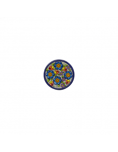 Plate 9 cms Andalusian artistic ceramics. Spanish...