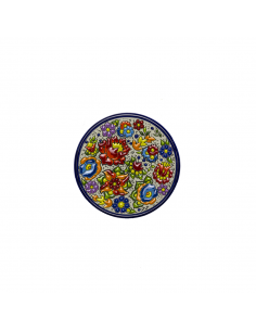Spanish Ceramics. Plate 14 cms Andalusian artistic...