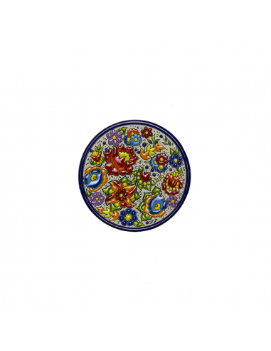 Plato cerámica española decorativa andaluza 14 cms. 21140300