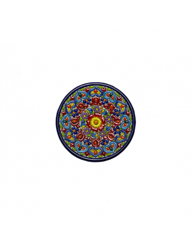 Plato cerámica española decorativa andaluza 14 cms. 21140500