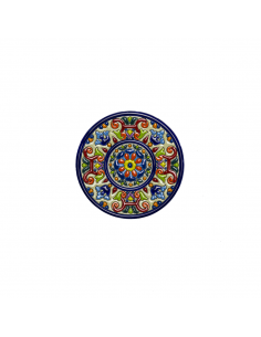 Spanish Ceramics. Plate 14 cms Andalusian artistic...