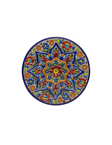 Plato cerámica española decorativa andaluza 21cms. 21210100