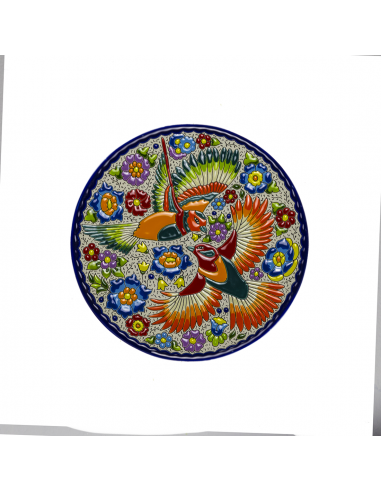 Spanish Ceramics. Plate 21 cms Andalusian artistic ceramics. 21210200