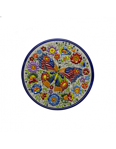 Spanish Ceramics. Plate 21 cms Andalusian artistic ceramics. 21210500