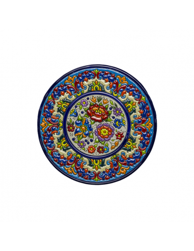 Spanish Ceramics. Plate 21 cms Andalusian artistic ceramics. 21210700