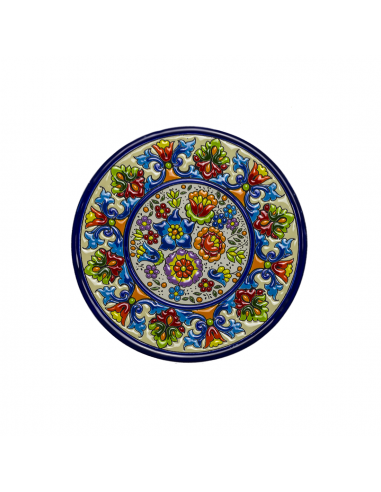 Spanish Ceramics. Plate 21 cms Andalusian artistic ceramics. 21210900