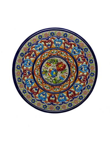 Spanish Ceramics. Plate 28 cms Andalusian artistic ceramics 21280200