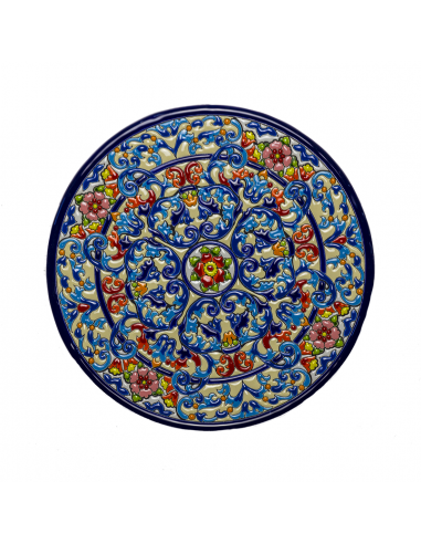 Spanish Ceramics. Plate 28 cms Andalusian artistic ceramics 21280700