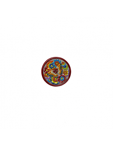 Plate 9 cms Andalusian artistic...