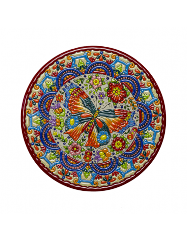 Spanish Ceramics. Plate 28 cms...