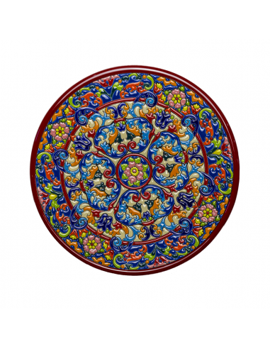 Spanish Ceramics. Plate 28 cms...