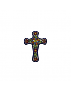Cruz cerámica española decorativa andaluza. 15cms 10150200