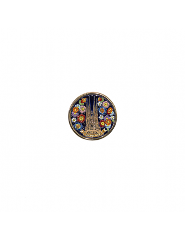 Plato Sagrada Familia de Barcelona cerámica española decorativa andaluza 14 cms. 01148100