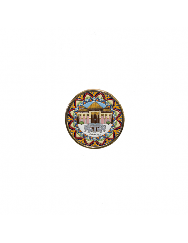 Plato Alhambra de Granada cerámica española decorativa andaluza 17 cms. 01174100