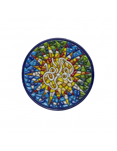 Spanish Ceramics. Plate 21 cms Andalusian artistic...