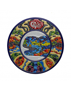 Spanish Ceramics. Plate 28 cms Andalusian artistic...