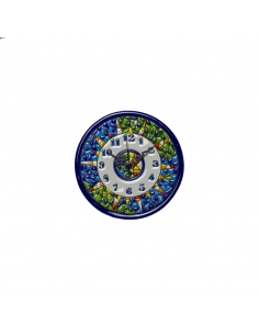Plato Reloj Gaudí Barcelona  cerámica decorativa andaluza...