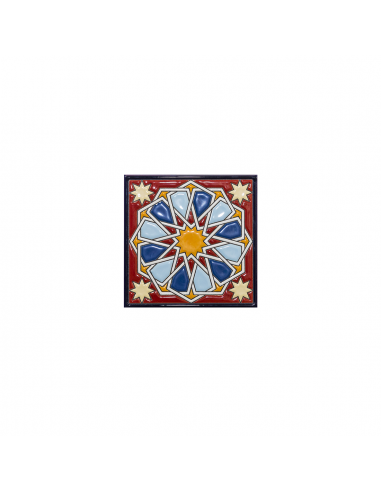 Azulejos andaluces cerámica española decorativa andaluza 15x15cms. 04151900