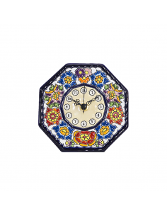 Reloj Sobremesa cerámica española decorativa andaluza 13...