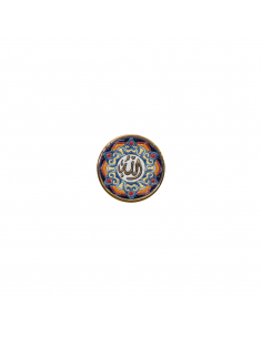 copy of Plate 9 cms Andalusian artistic ceramics. Islamic...