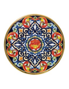 Spanish Ceramics. Plate 28 cms Andalusian artistic...