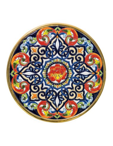 Spanish Ceramics. Plate 28 cms Andalusian...