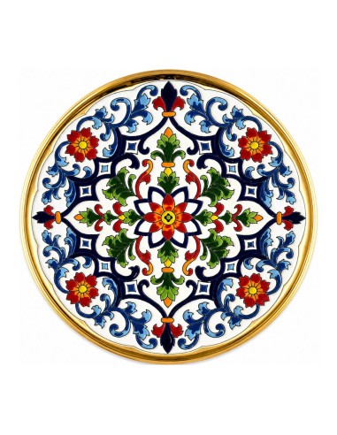 Plato cerámica española decorativa andaluza...