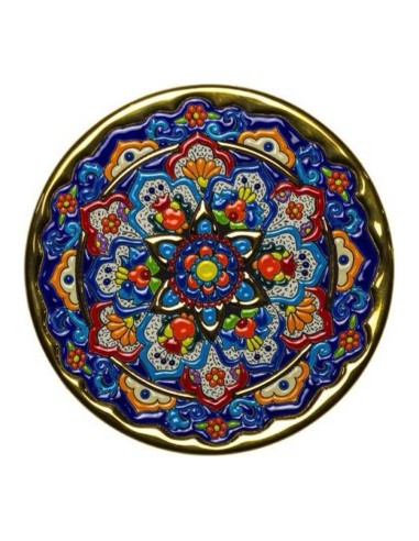 Spanish Ceramics. Plate 28 cms Andalusian...