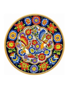 Spanish Ceramics. Plate 28 cms Andalusian artistic...