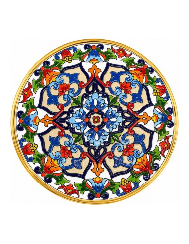 Plato cerámica española decorativa andaluza...